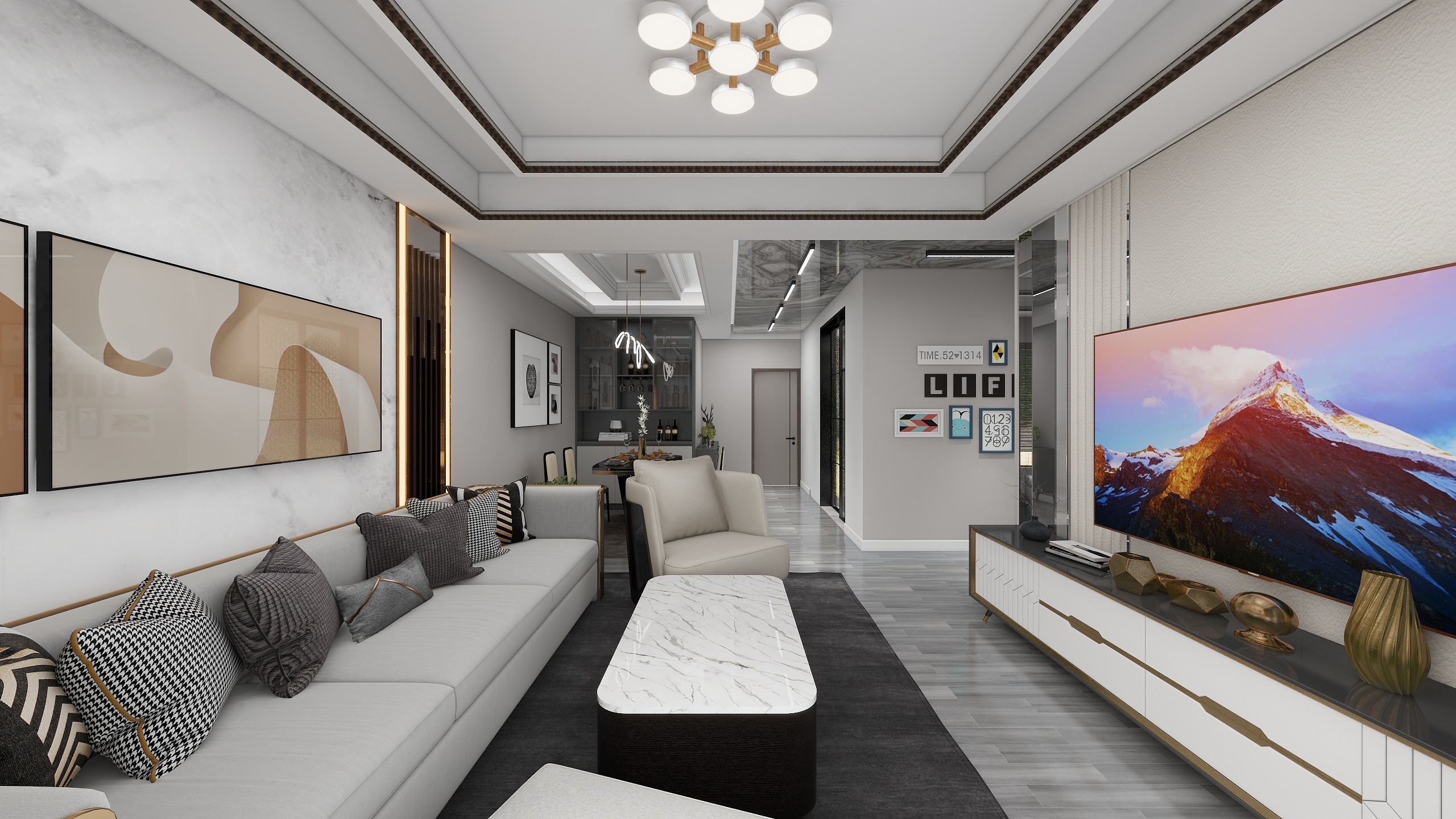 FD-DESIGN-东海德惠·尚书房108㎡3室-装修设计方案