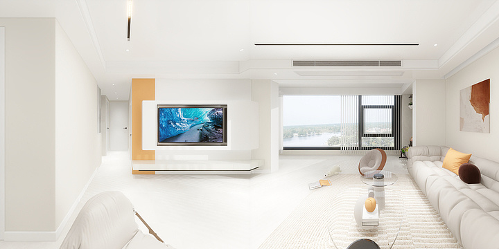 私宅设计王陈城-远安碧桂园桃李东方-装修设计方案