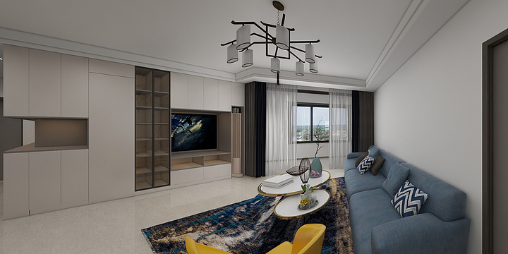 鸿岚建筑装饰工程有限公司-新城悦隽央著-装修设计方案