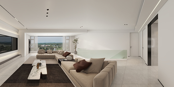 欧派全案设计任豪-147㎡ 现代-装修设计方案