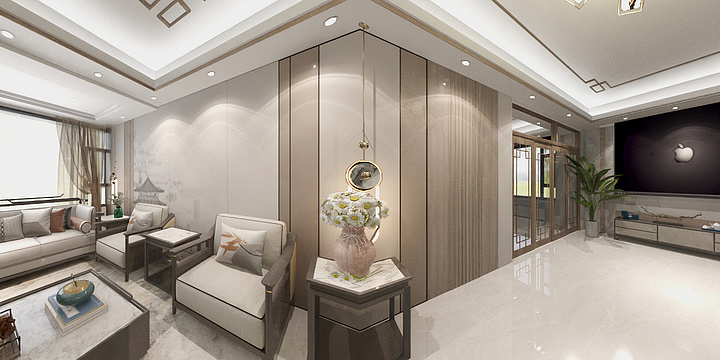 资深独立设计师-新中式-装修设计方案