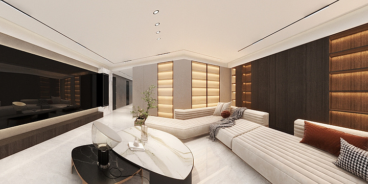 诗嘉空间设计-暗黑系-装修设计方案