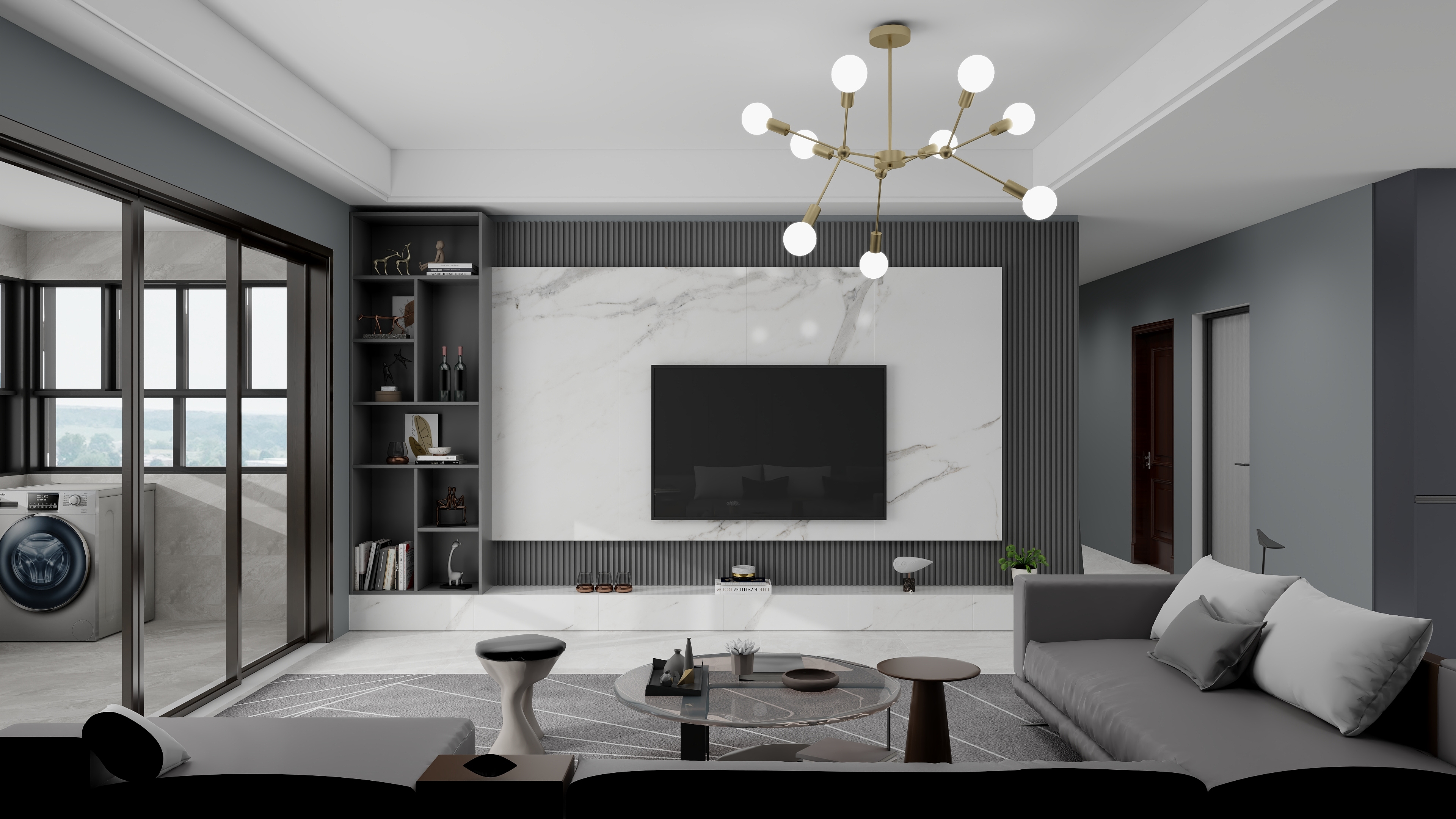 陇西县聚乾德装饰装修店-恒大悦龙台-装修设计方案