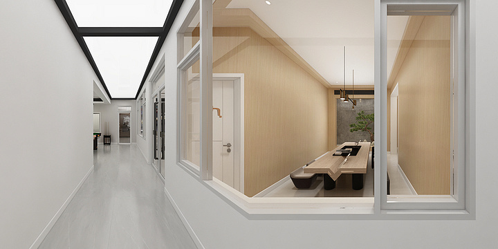 洛尔装饰设计-方官冷链会所作图-装修设计方案