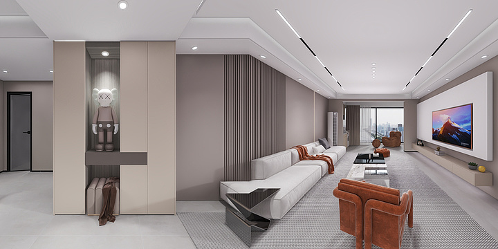 兔宝宝全屋定制x-都市华府16-2-301-装修设计方案