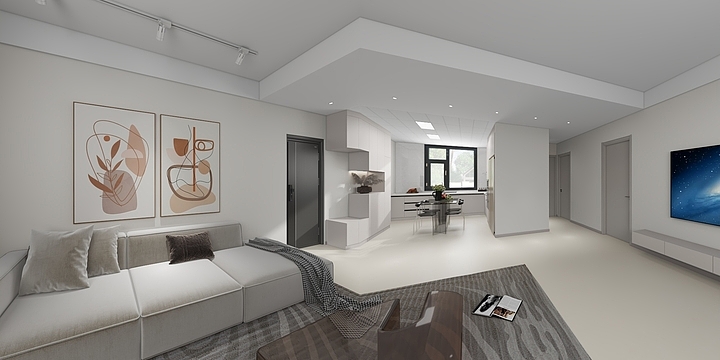 空间艺术工作室R-凯旋公馆-13-1-101-装修设计方案