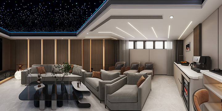 Mr丨Li-鑫湖湾7.8(1)-装修设计方案