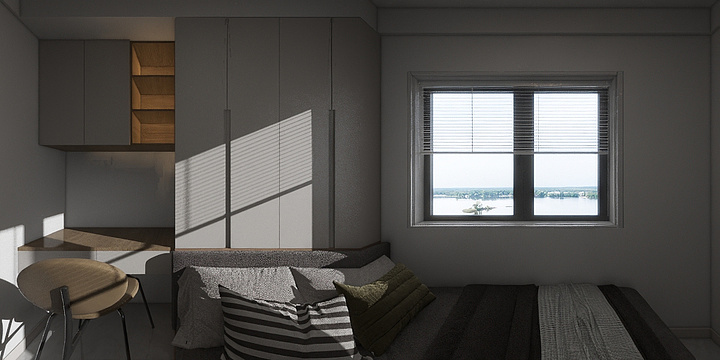 嚣张de小张-阳光小区-装修设计方案