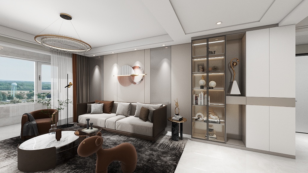 丰隆装饰-郓州一号10-2-1302 效果图-装修设计方案