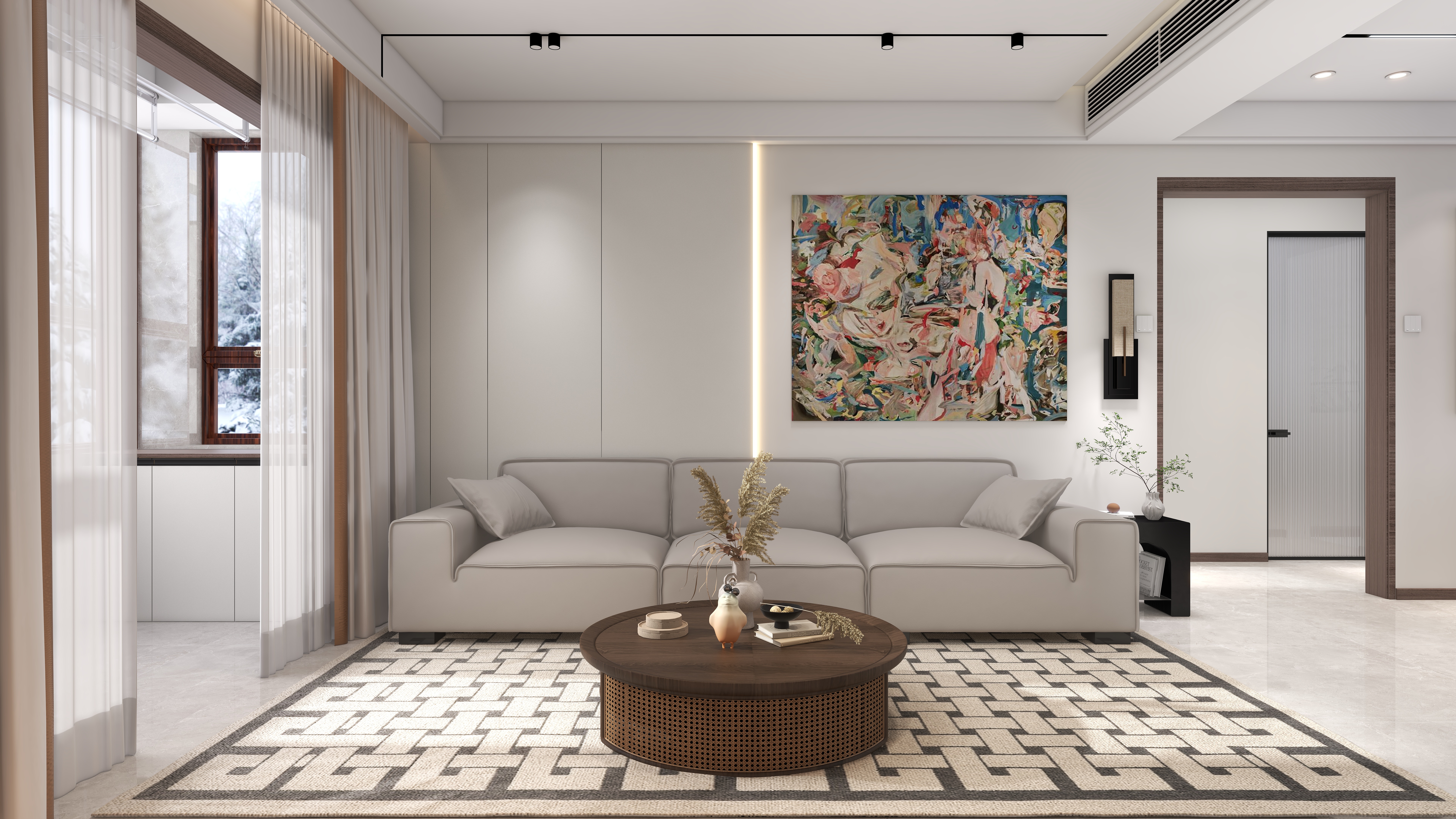 叁柒贰拾柒-81㎡3室-装修设计方案