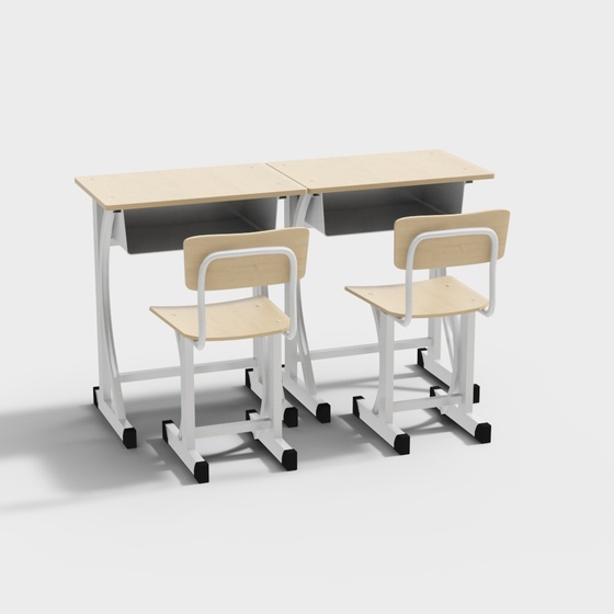 Science room desks and chairs