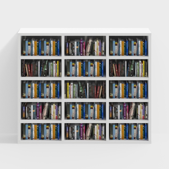 library bookshelf