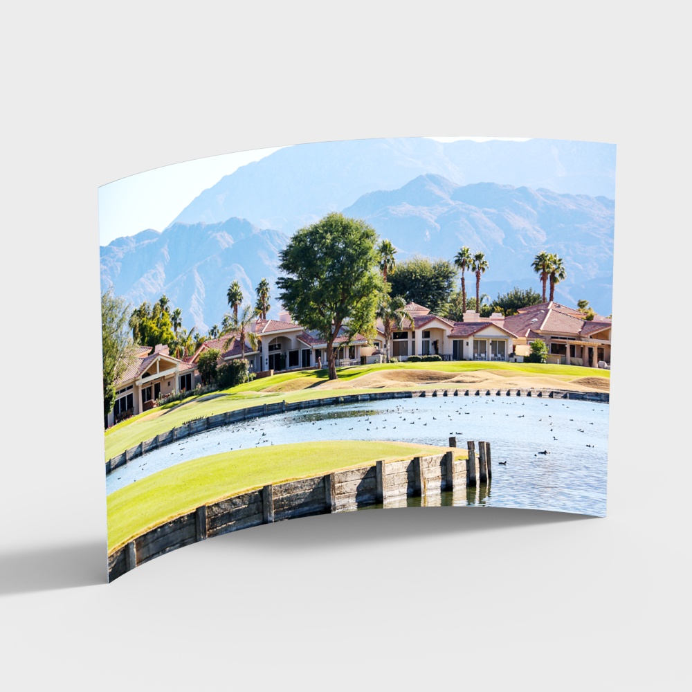 庭院外景3D模型