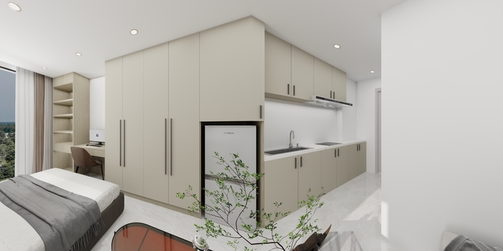 阿星RaSI-光谷公寓-大户型-装修设计方案