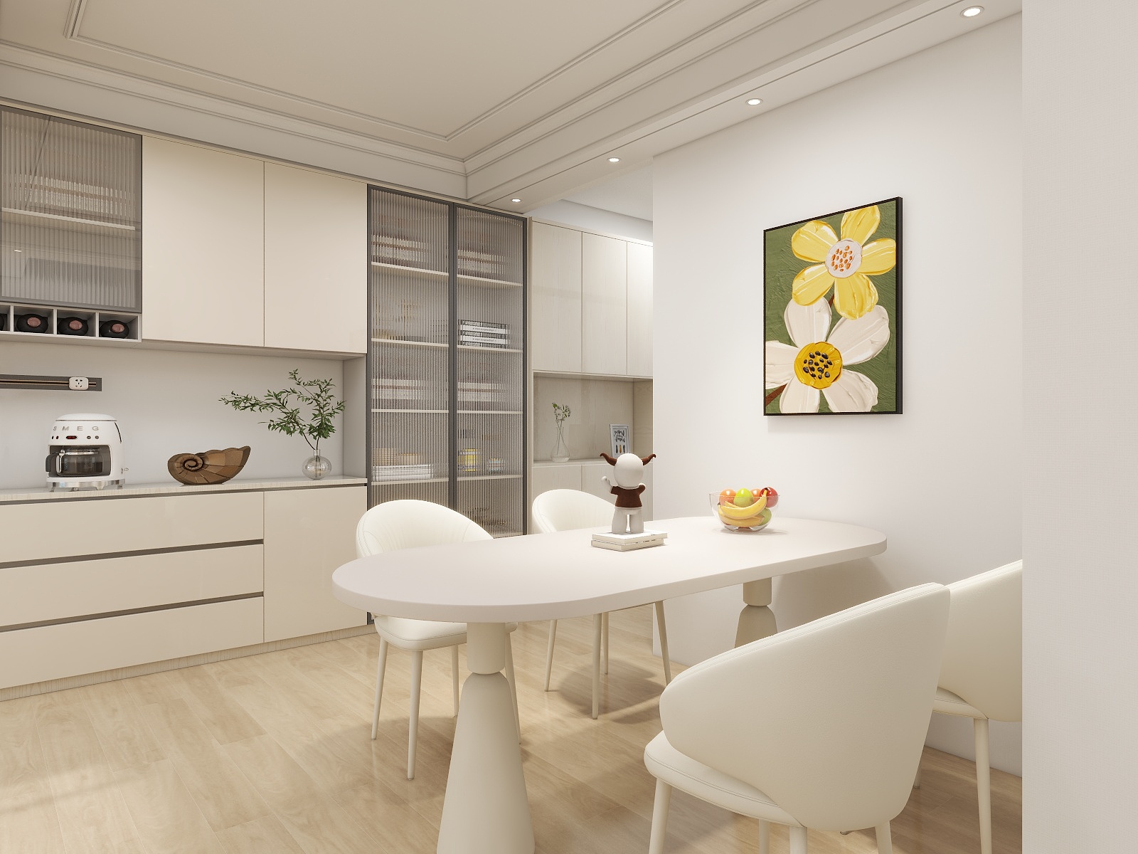 泡泡小黑-天汇龙城89㎡3室-装修设计方案