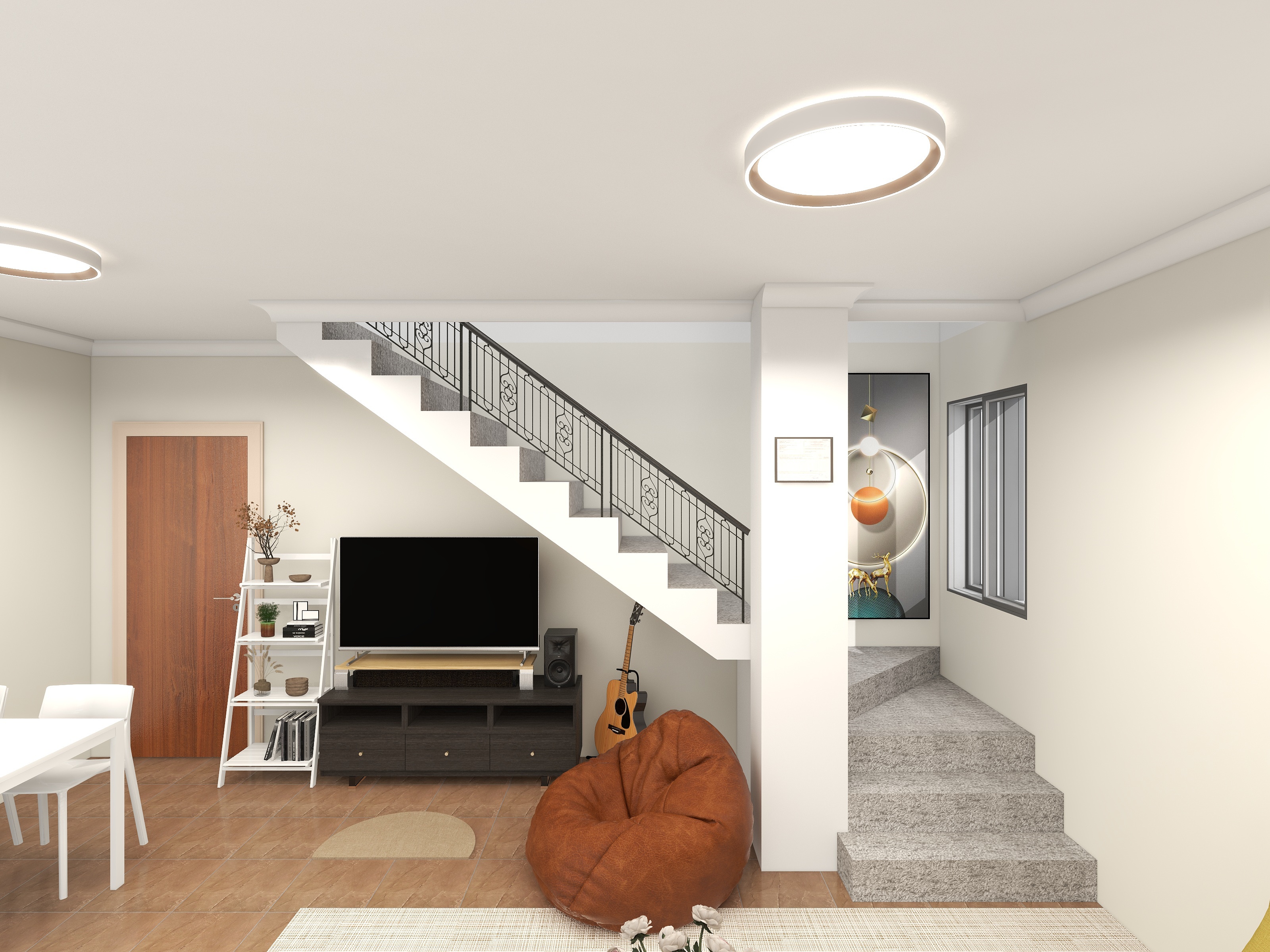 marcoJ-Auburn混搭34㎡-装修设计方案