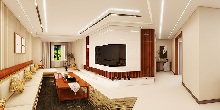 济南安华瓷砖旗舰店-龙湖・春江郦城-装修设计方案