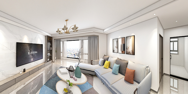 张先生zgx-高铁馨园8-2-2605-装修设计方案