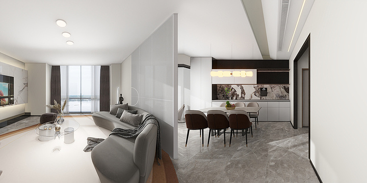 ---效果图设计----【原始方案】未命名方案-装修设计方案