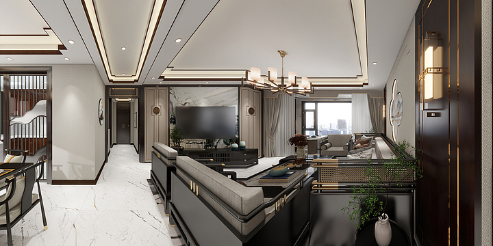 优筑设计-DLP-翰林院-6-1-801-装修设计方案