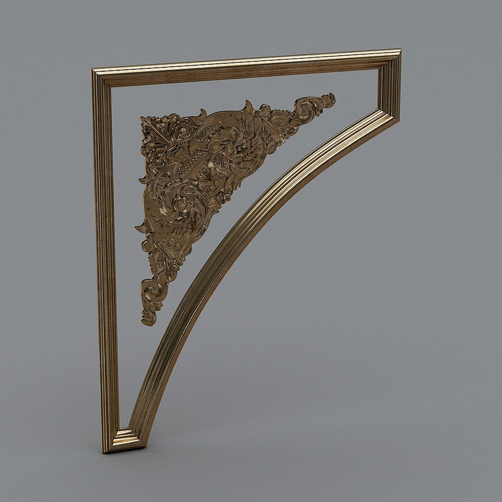 角花3D模型
