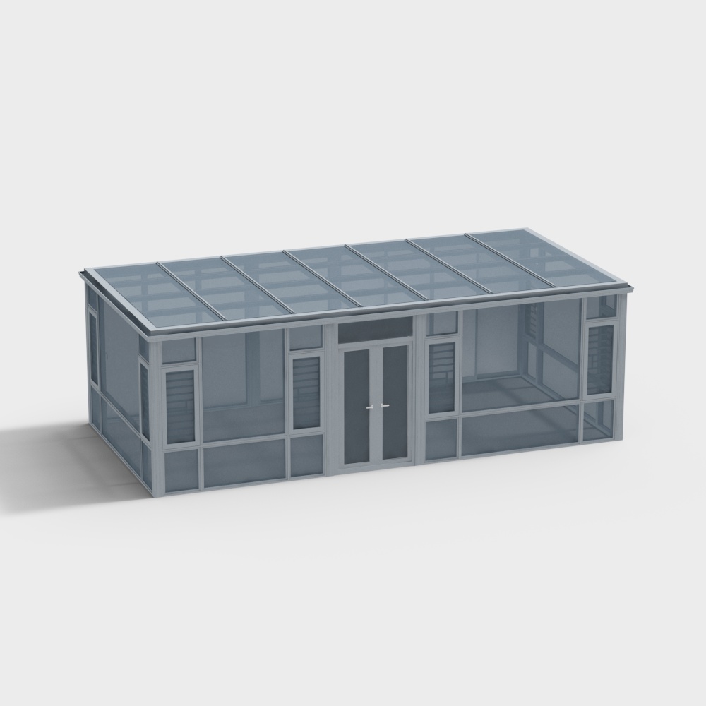 现代阳光房3D模型