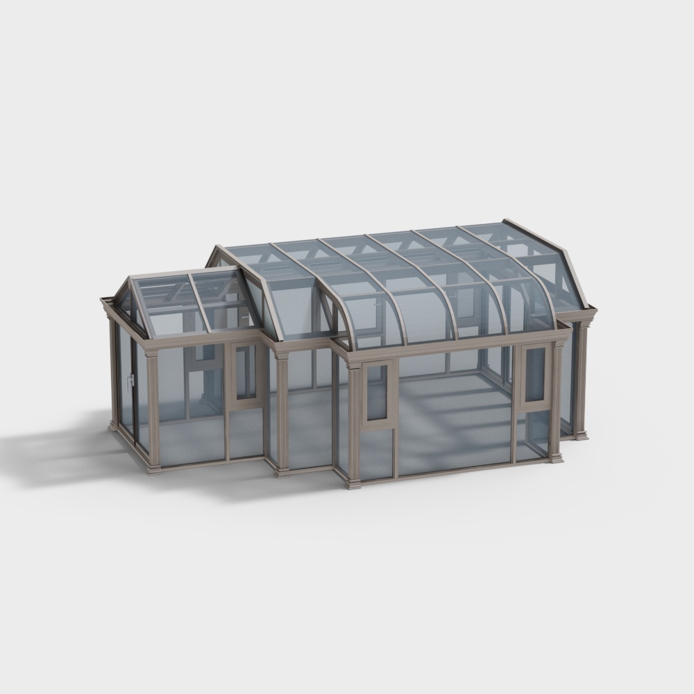 现代阳光房3D模型