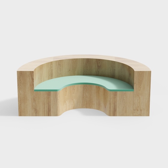 semicircle sofa bookshelf