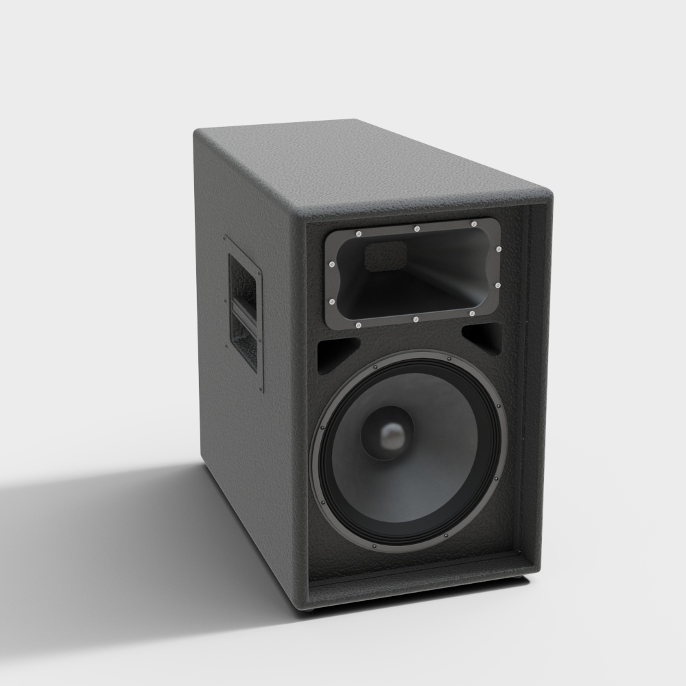 音乐教室音响3D模型
