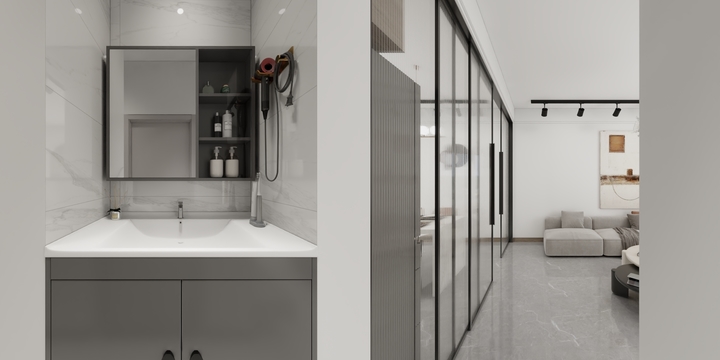 人间月明-凤翔湖滨世纪揽邑1#1406-第五版-装修设计方案