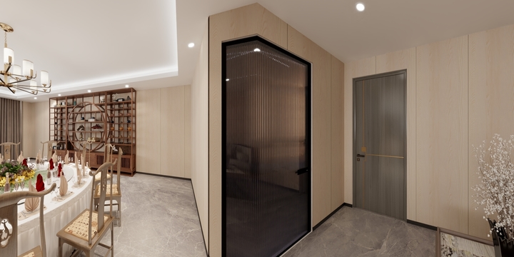 百年携手装饰公司-悦澜山茶楼-装修设计方案