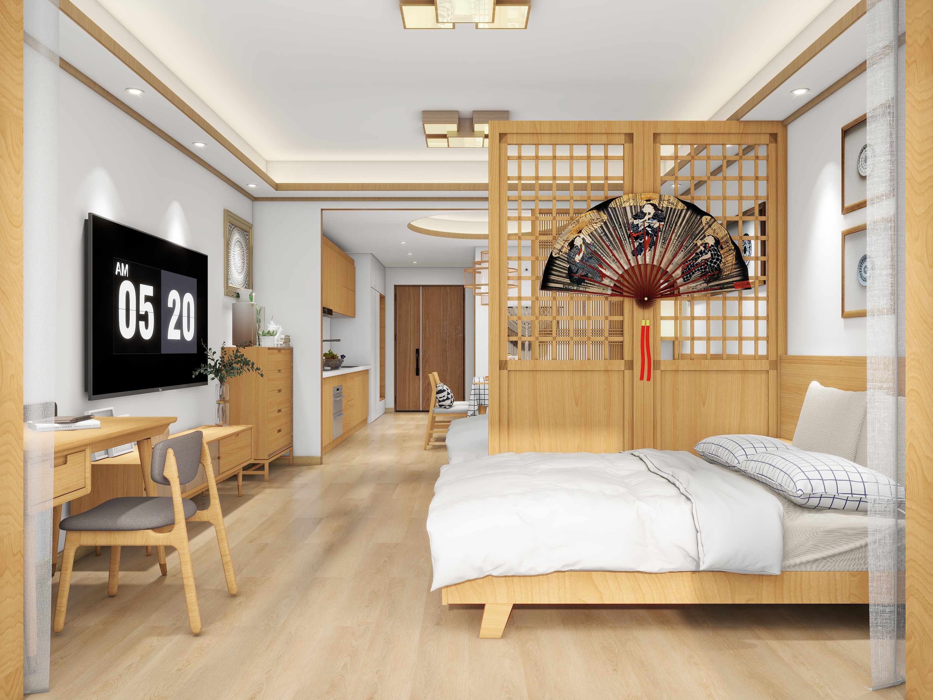 意境设计01-日式  原木风-装修设计方案