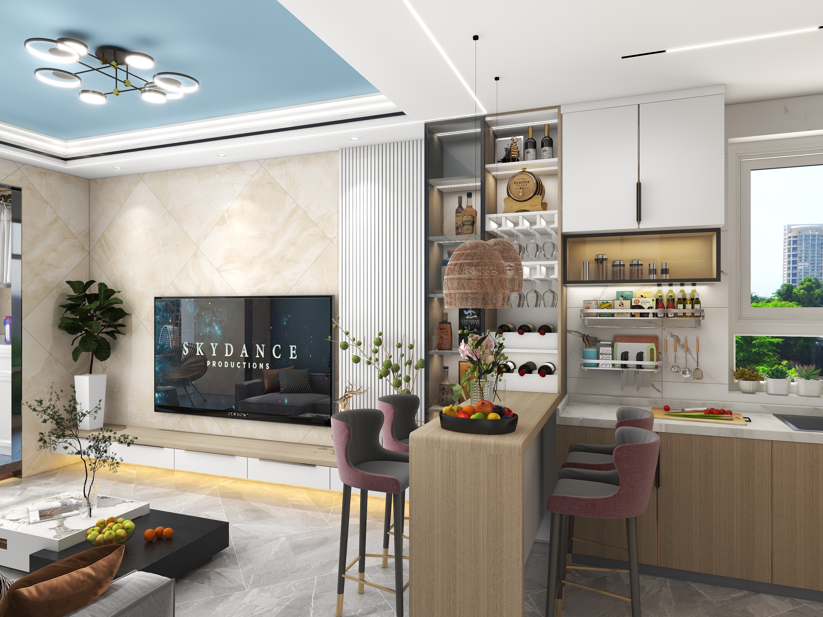 凌晨灌阳-观澜63平小户型简装-装修设计方案