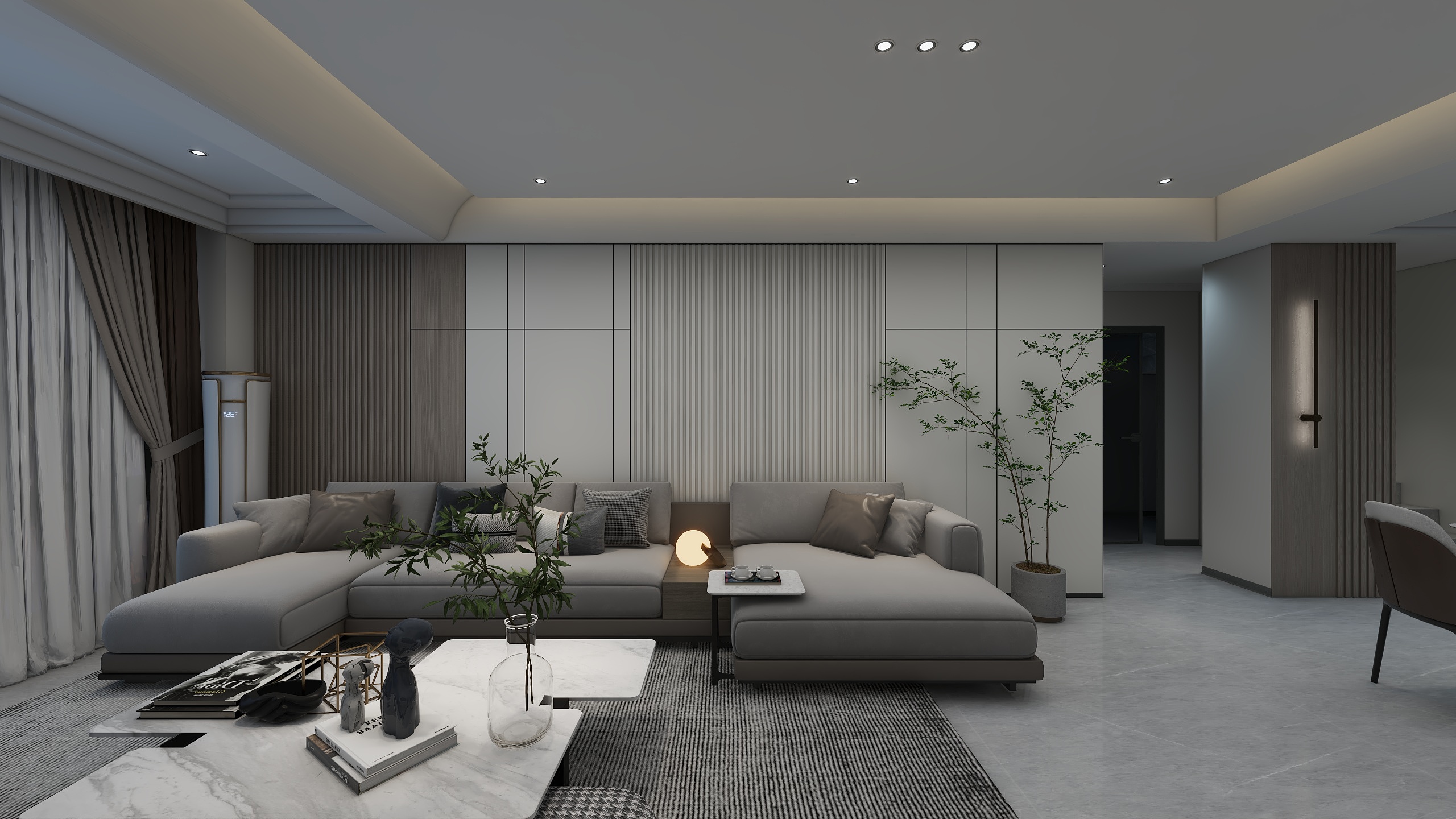 兰sir-香溪集3-6-2效果图-装修设计方案