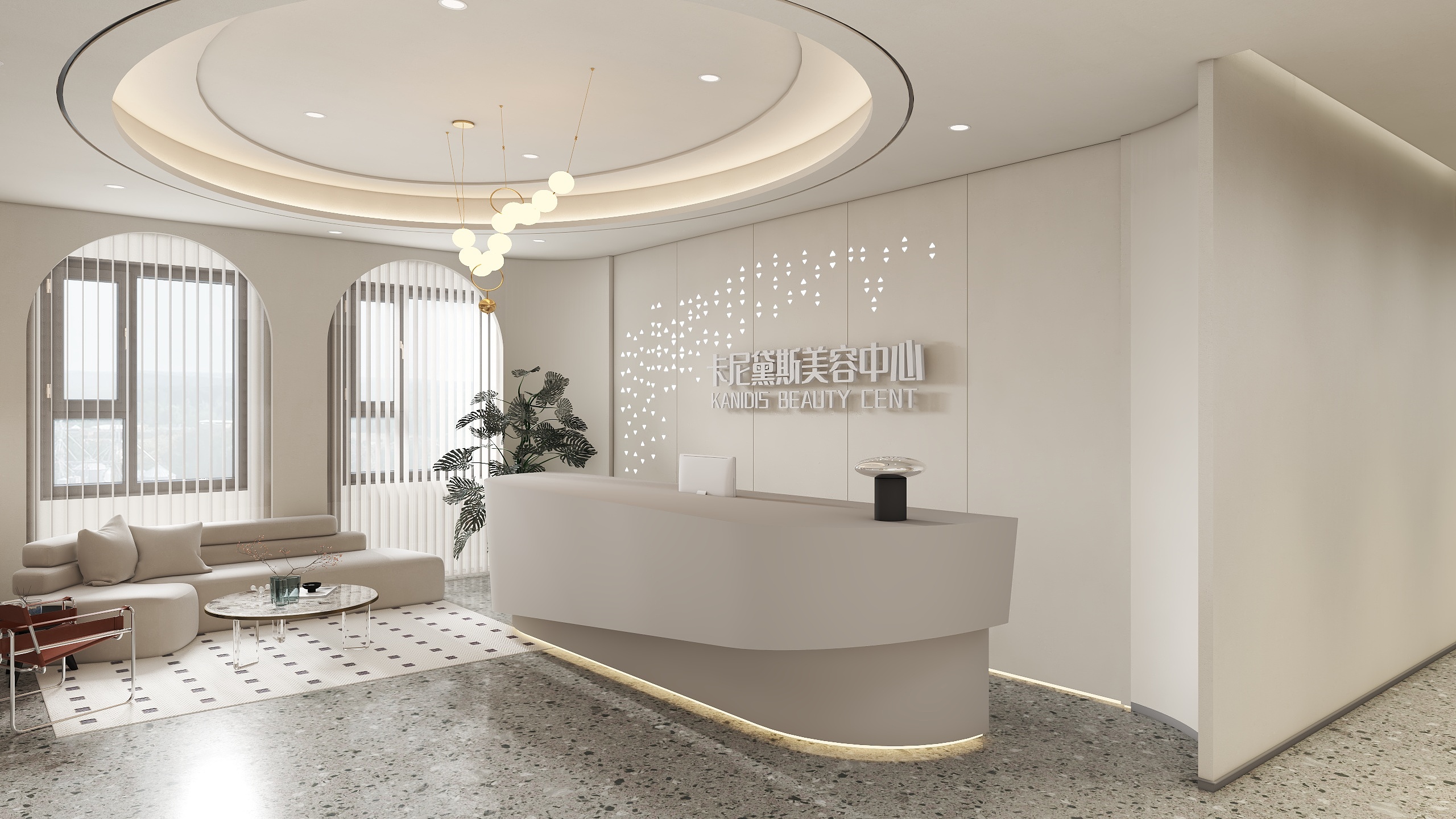 杨林-美容院-装修设计方案