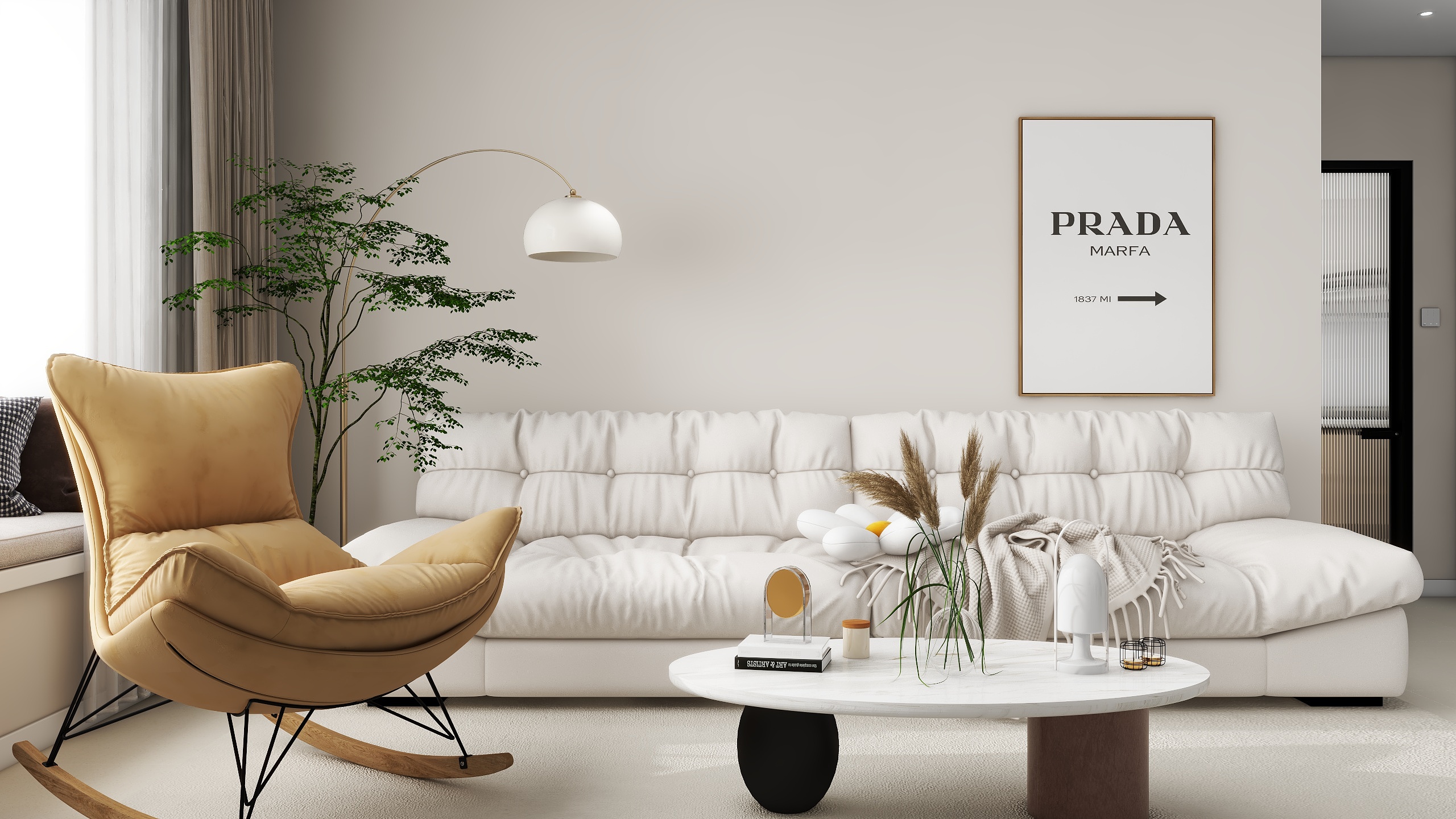 整装设计师007-云山悦府89㎡2室（原木奶油风）-装修设计方案