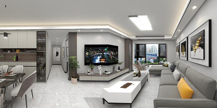 雅筑焕新珍姐-舒林阁-江南华润10-1601-优化-3-装修设计方案