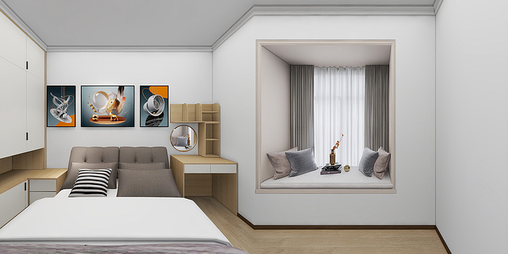 199****3588xLOG-84㎡3室-装修设计方案