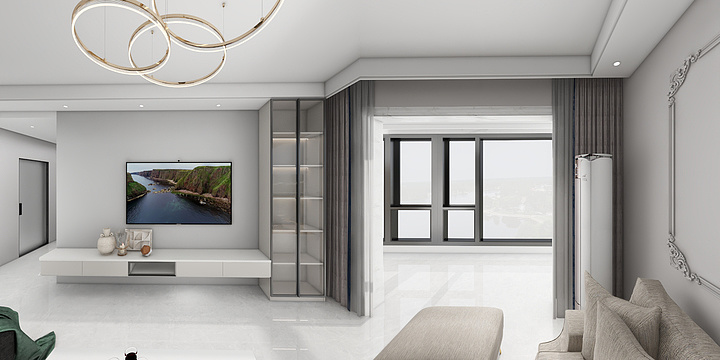 装修家具商行-雍景湾-装修设计方案