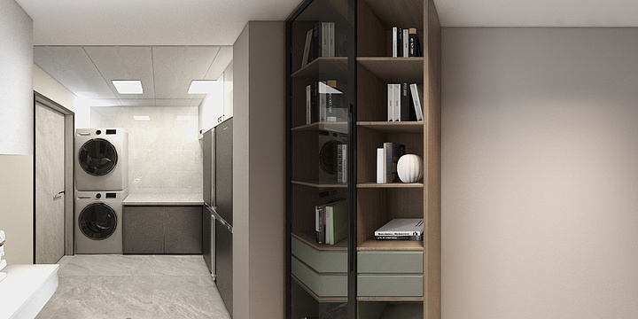 RENDESIGNER-现代风格效果图-装修设计方案