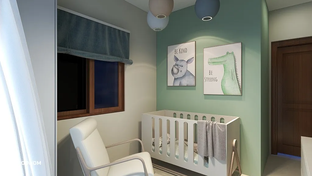 Rozalia Spilios的装修设计方案:Newborn room