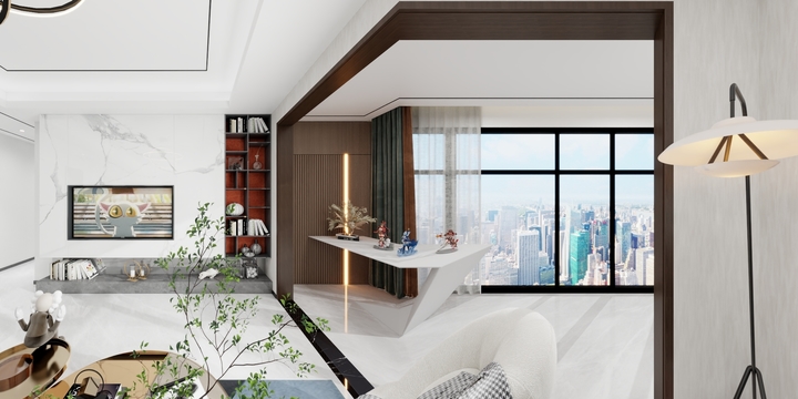 拂云Skjc-石榴紫宸府A4B4-129㎡-装修设计方案