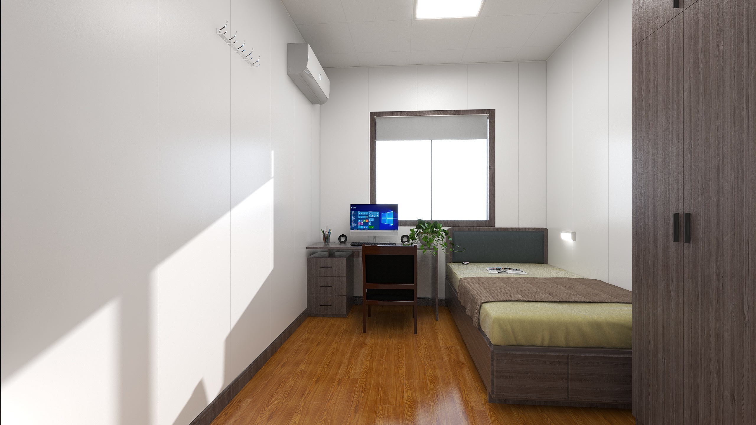 龙派创意设计刘杨-新港65米趸船船员间-副本-装修设计方案