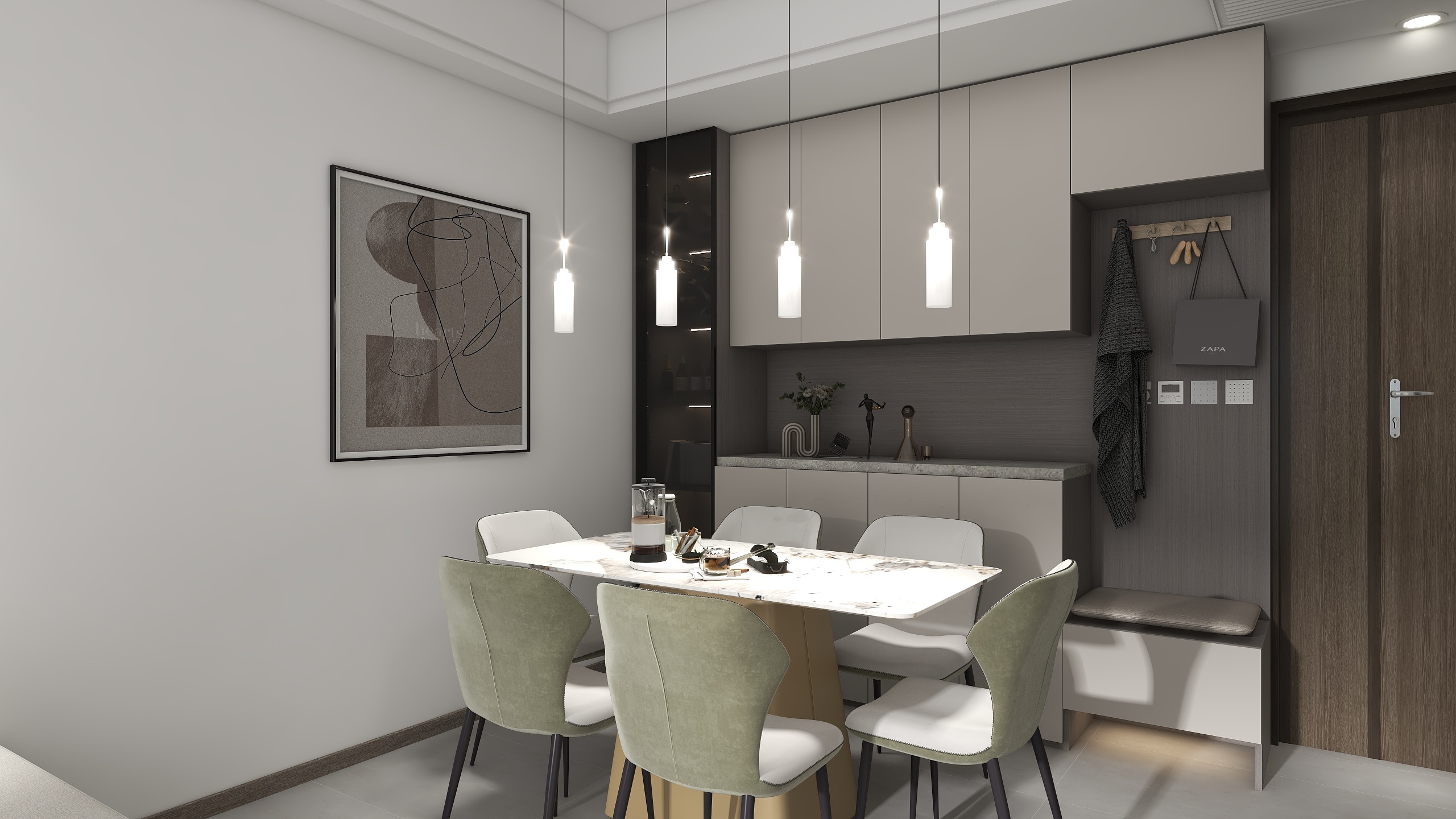 邹楠@上海必竟(SHBJ386)-大名城郝先生-装修设计方案