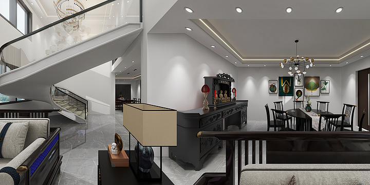 赵工别墅设计-网市文档邓府三层别墅-装修设计方案