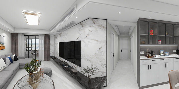 室内设计师沈恒-美的智慧城6#701-装修设计方案