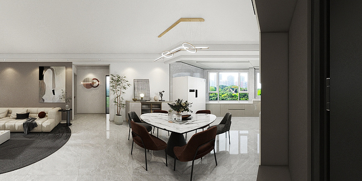 星火设计Mmm-君悦城8-1-502-装修设计方案