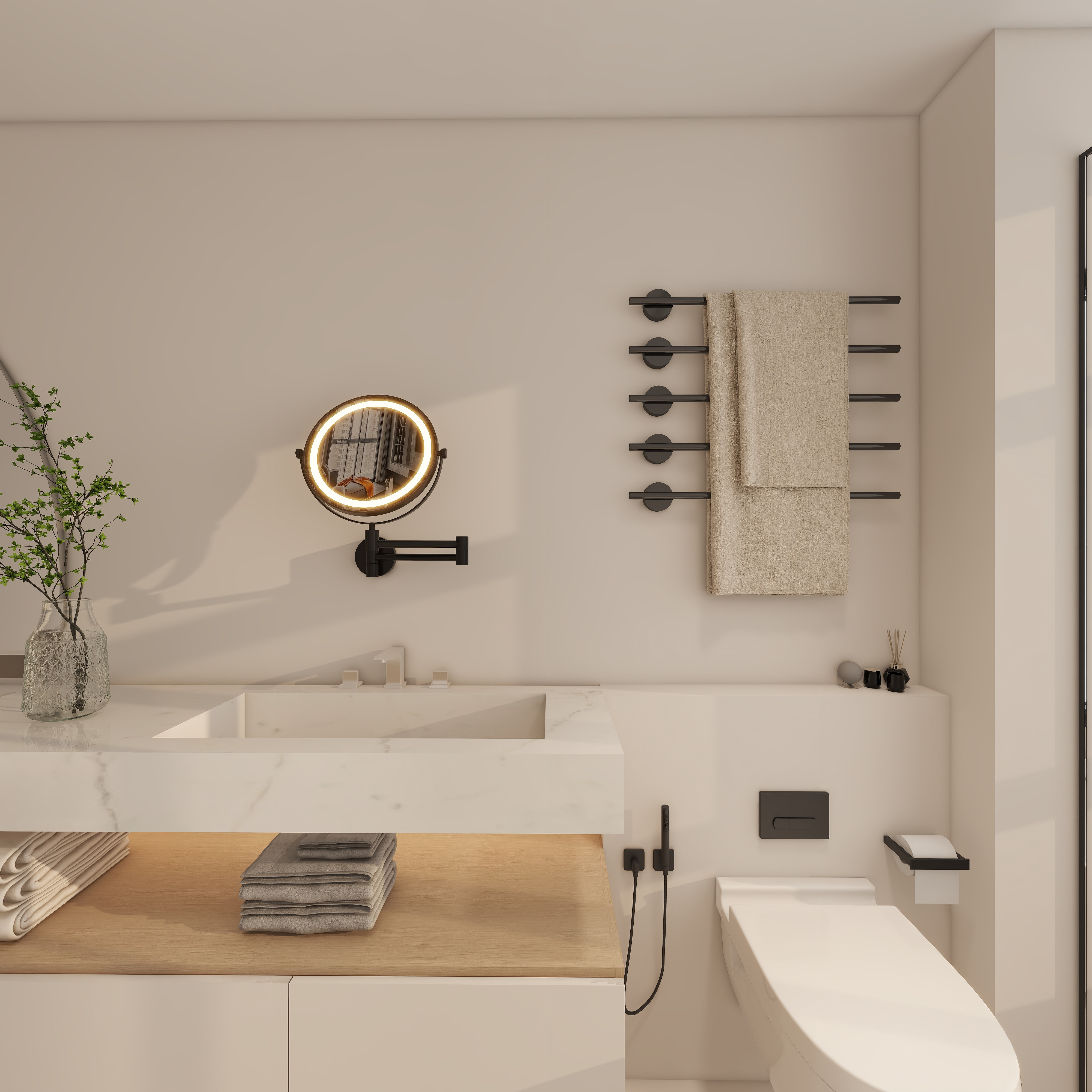 TS33333-台北大厦245㎡4室一层次卫装修效果图第5张