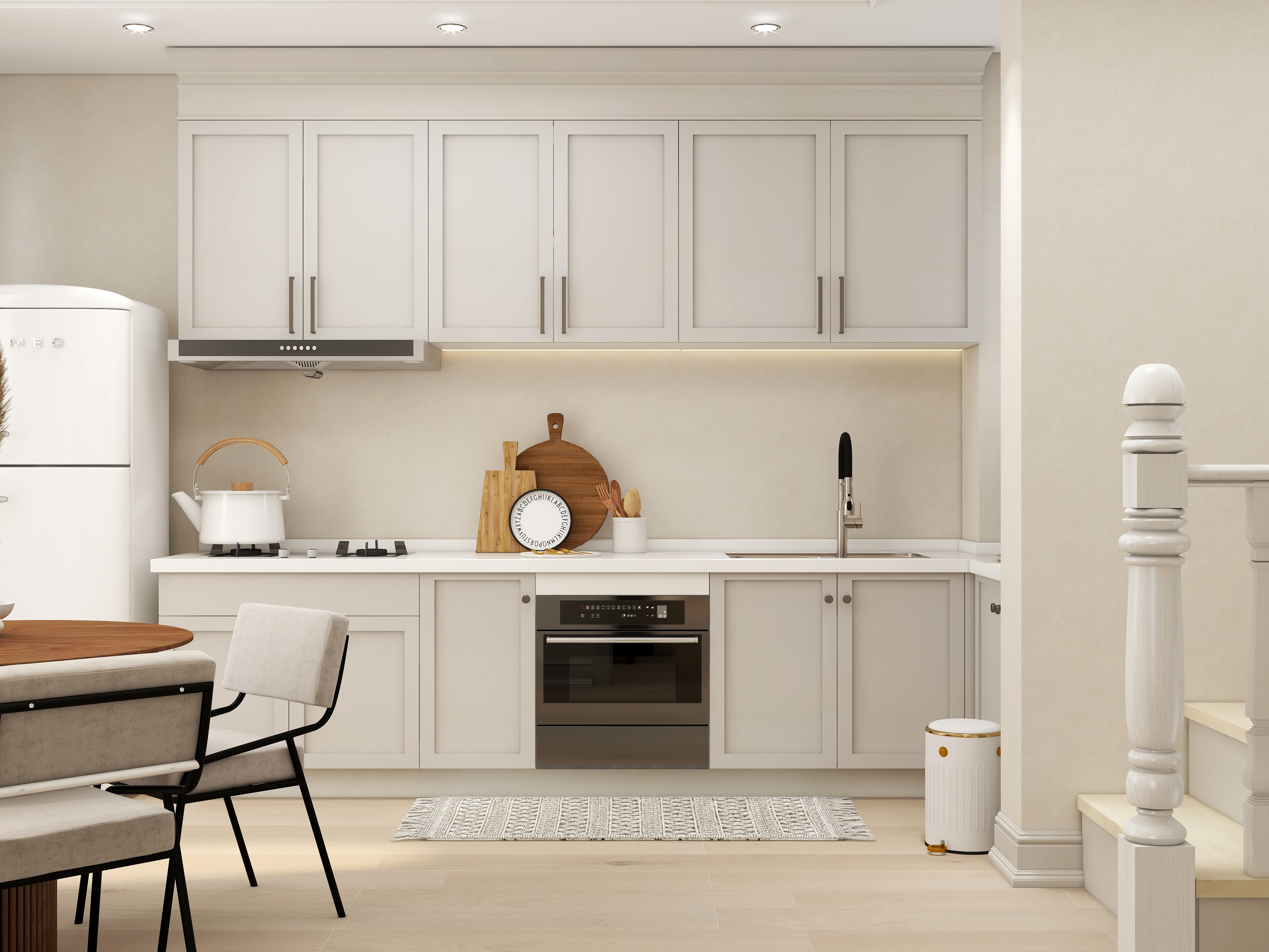 闪现的杰怡-美的鹭湖三期湖山揽墅66㎡装修效果图