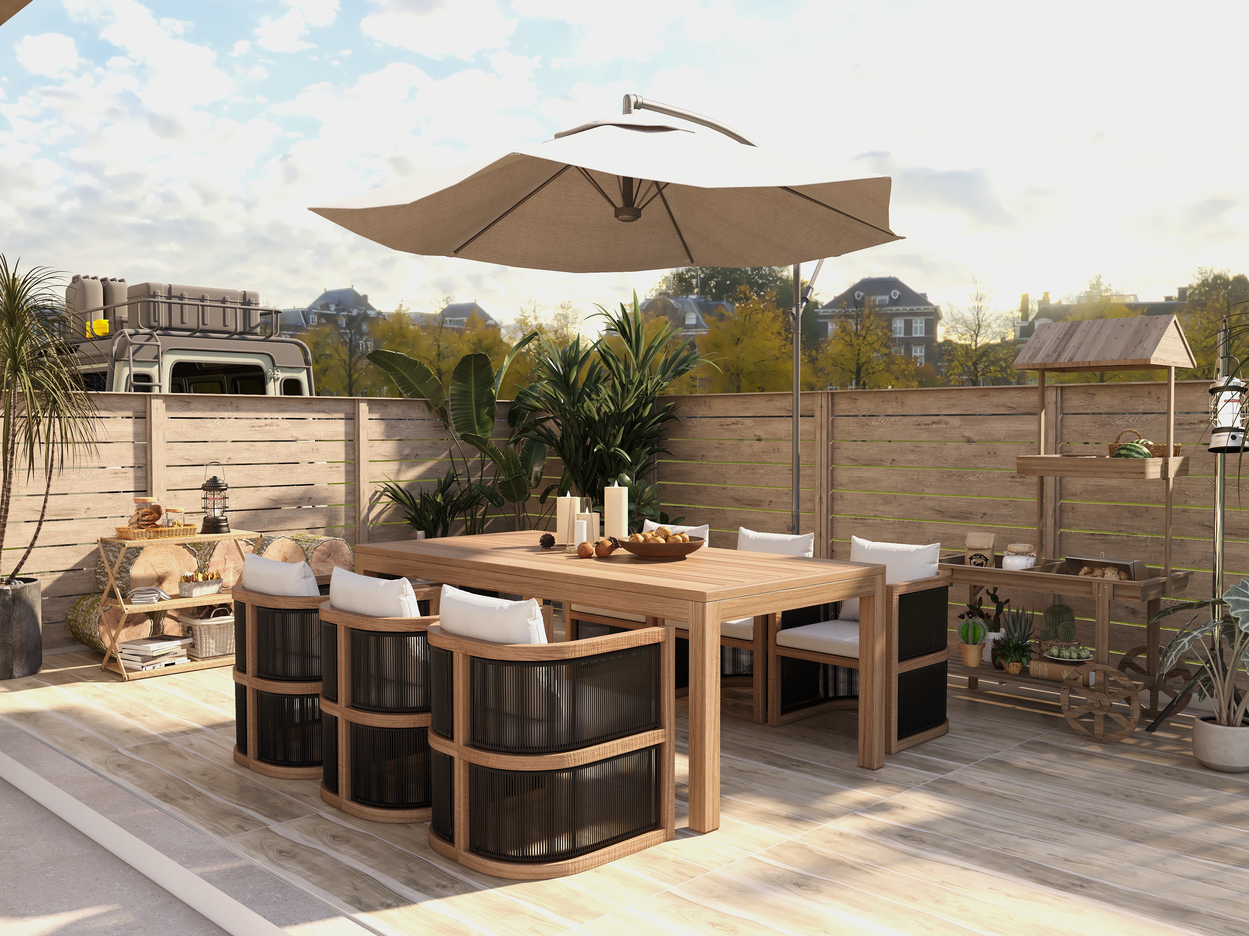 闪现的杰怡-美的鹭湖三期湖山揽墅66㎡装修效果图